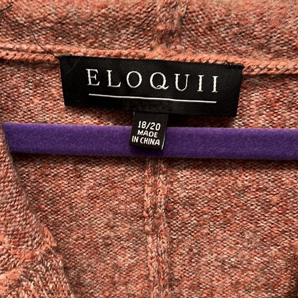 ELOQUII sweater knit jumpsuit. Size 18/20. - Picture 3 of 4